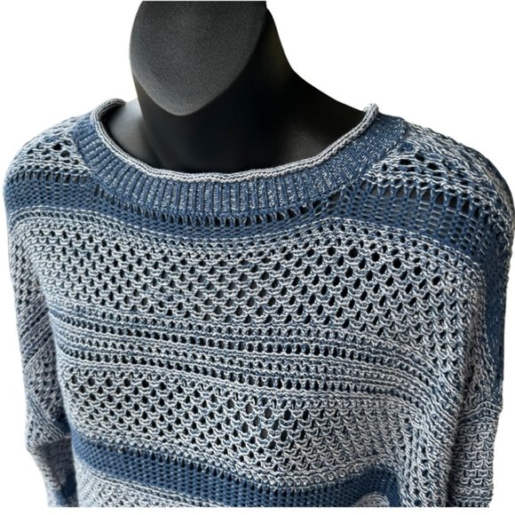 🌸4/$50🌸 Open-Knit Crewneck Pullover Sweater - Picture 3 of 13